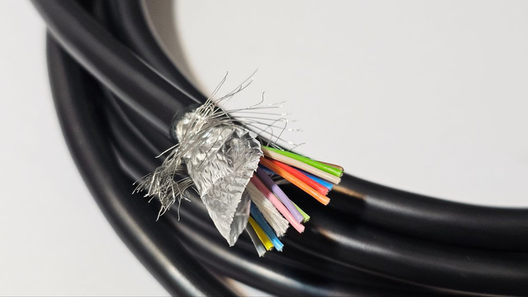 کابل 15 رشته شیلد دار