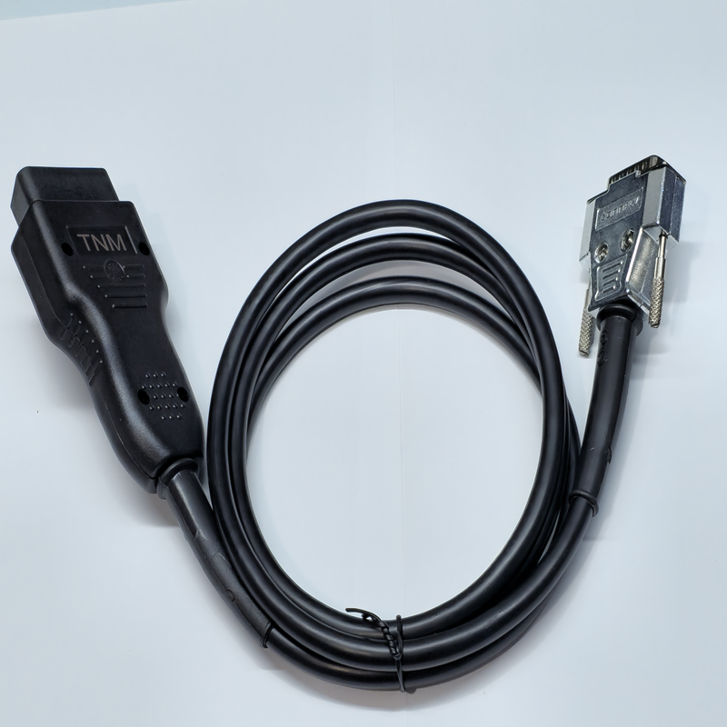 کابل OBD-II دیاگ و پروگرامر TNM با کانکتور و کاور صنعتی